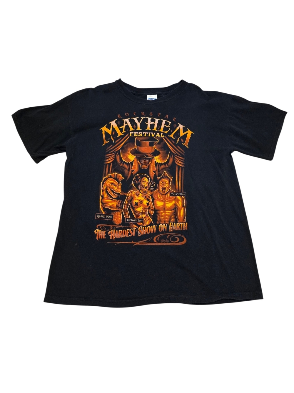 Mayhem Festival 2010 Tour Graphic T-Shirt